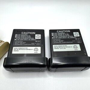Kenwood PB-32 6V 600mAh NiMh Battery 06201 Made‎ in Japan Original OEM Lot of 2
